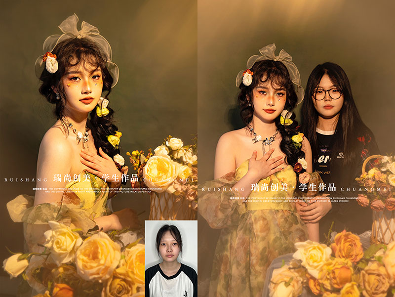 瑞尚創(chuàng)美 · 影樓班「油畫少女」化妝造型作品展