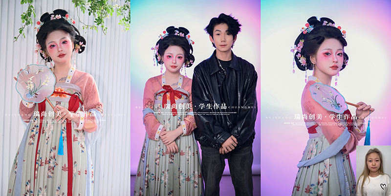 瑞尚創(chuàng)美古風(fēng)妝造PK賽 | 唐宮萌主VS漢洋折衷，誰是你的心動(dòng)C位？