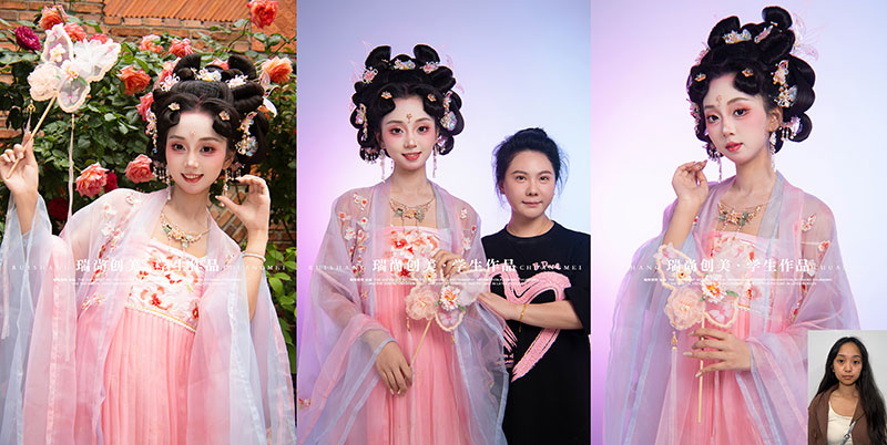 瑞尚創(chuàng)美古風(fēng)妝造PK賽 | 唐宮萌主VS漢洋折衷，誰是你的心動(dòng)C位？
